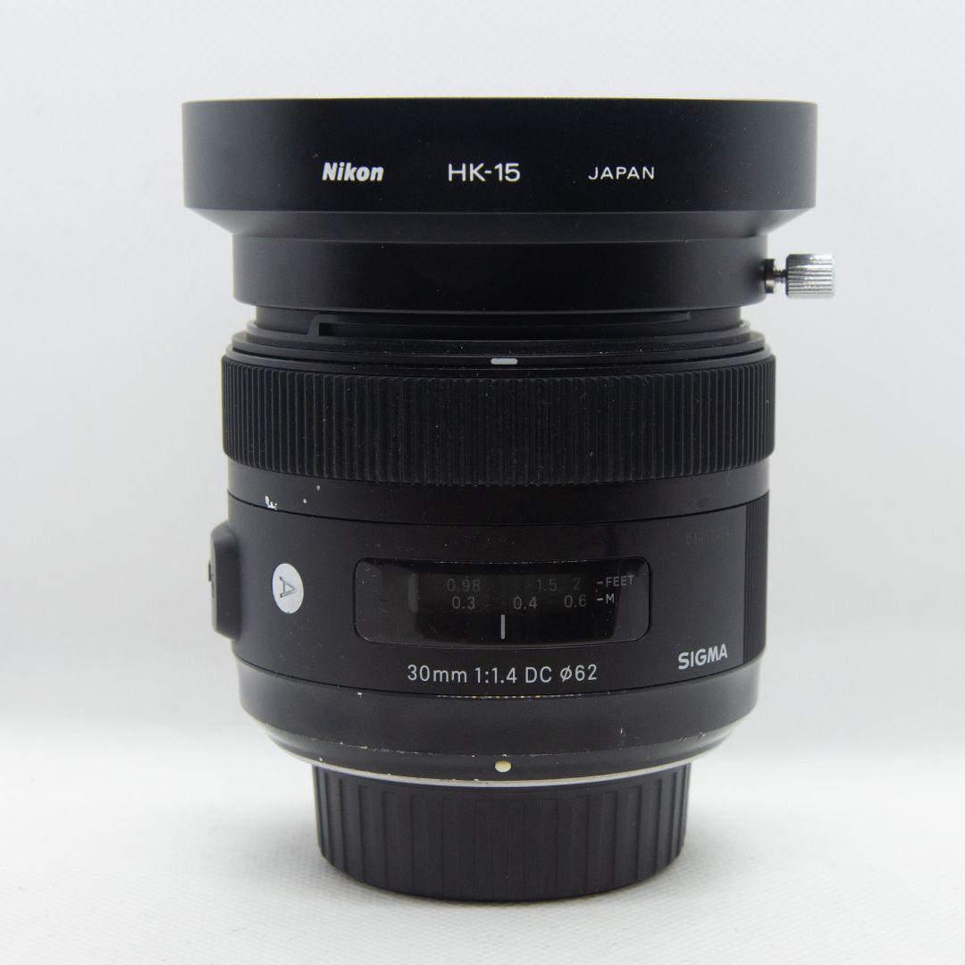 SIGMA 30mm F1.4 DC HSM 金属フードつき