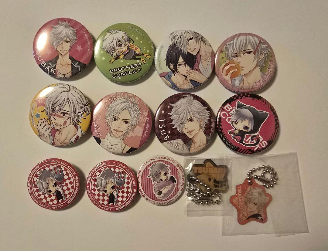 BROTHERS CONFLICT 缶バッジ 朝日奈椿 椿 梓ブラコン - メルカリ