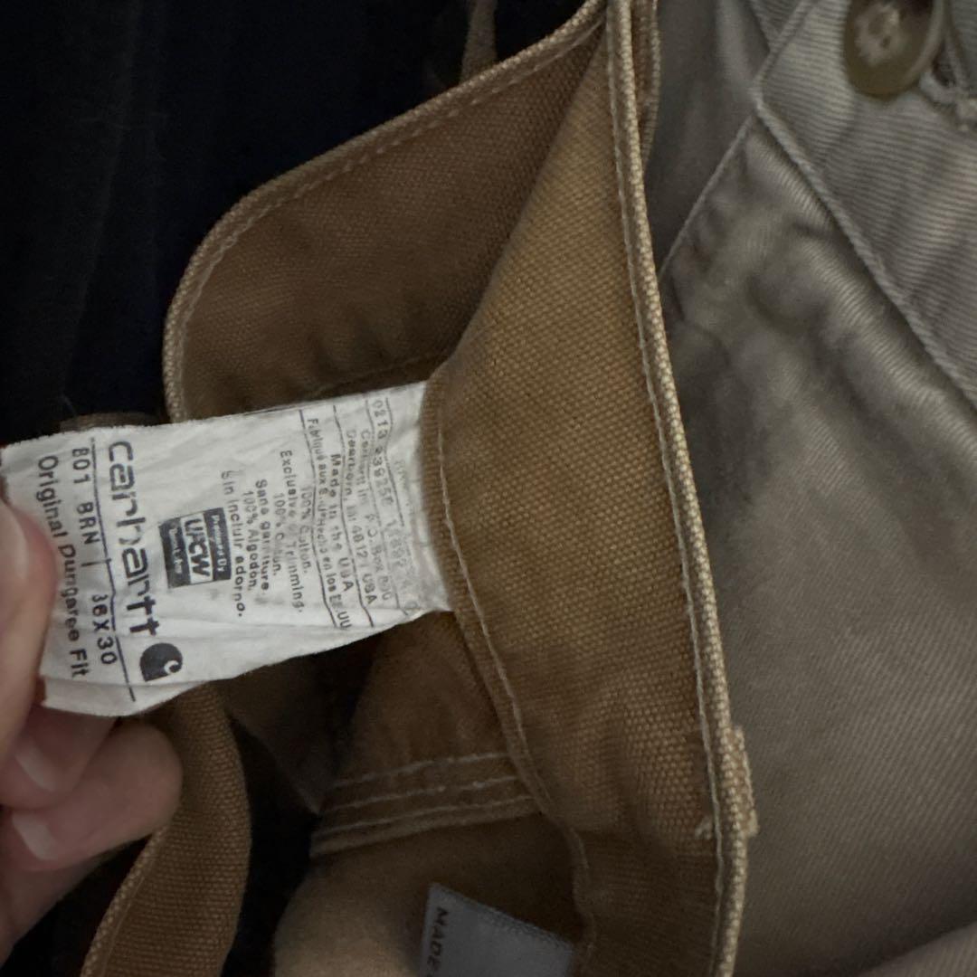 carhartt カーハート　ダブルニー　36×30 アメリカ製