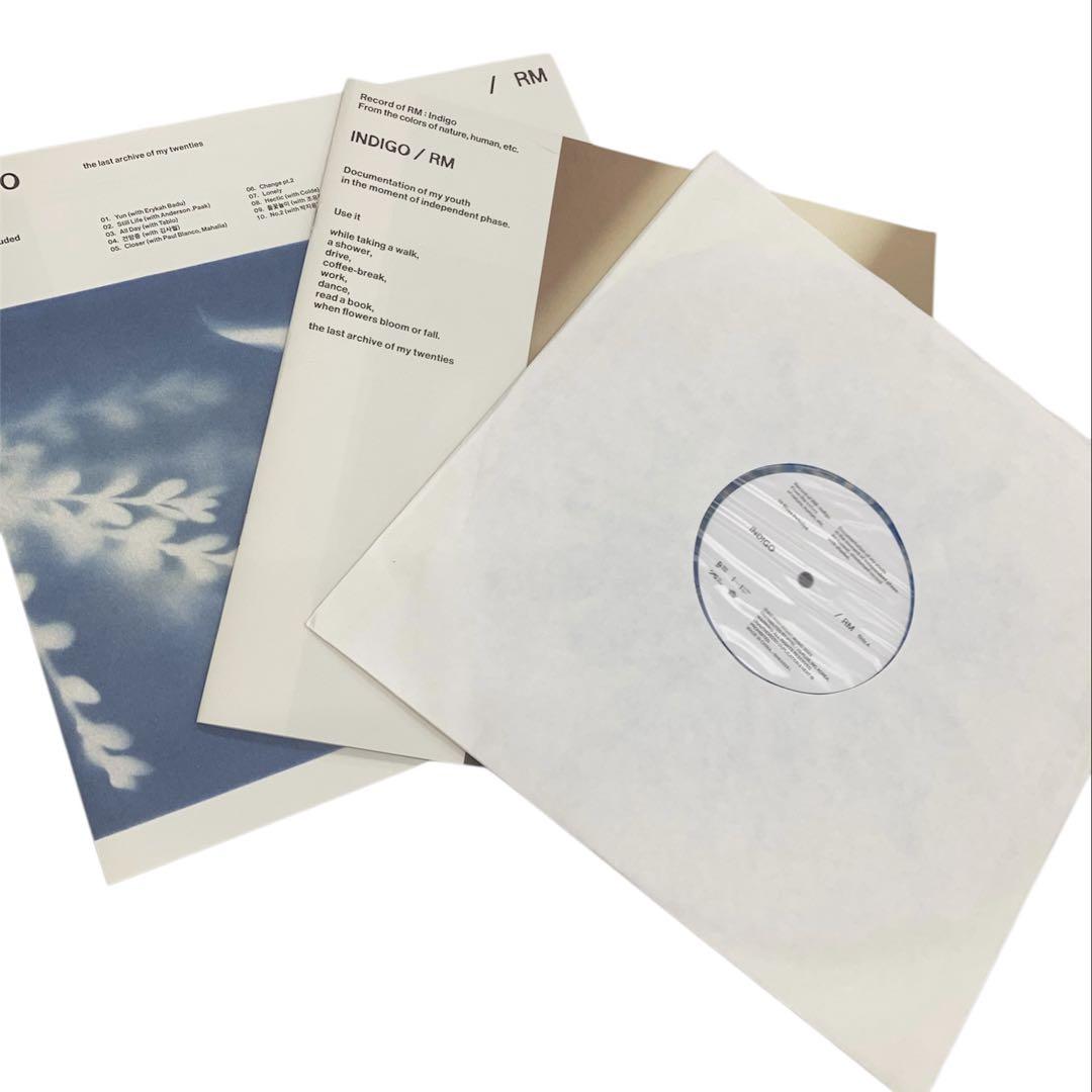 RM / INDIGO LP レコード