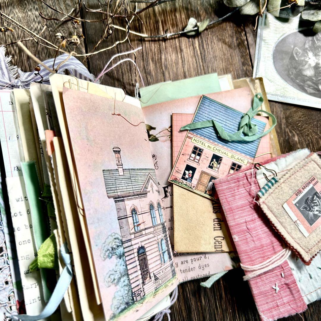 その他 Cats and Me - eclectic junk journal 1