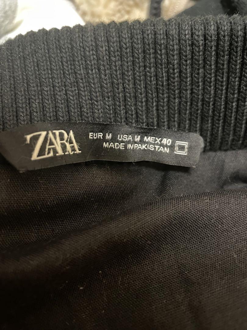 極美品！ZARA リアルレザーボンバージャケット