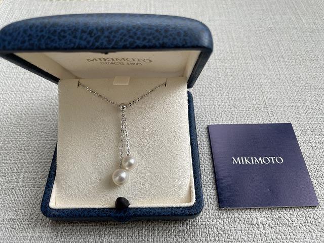 MIKIMOTO ダブルパールネックレス