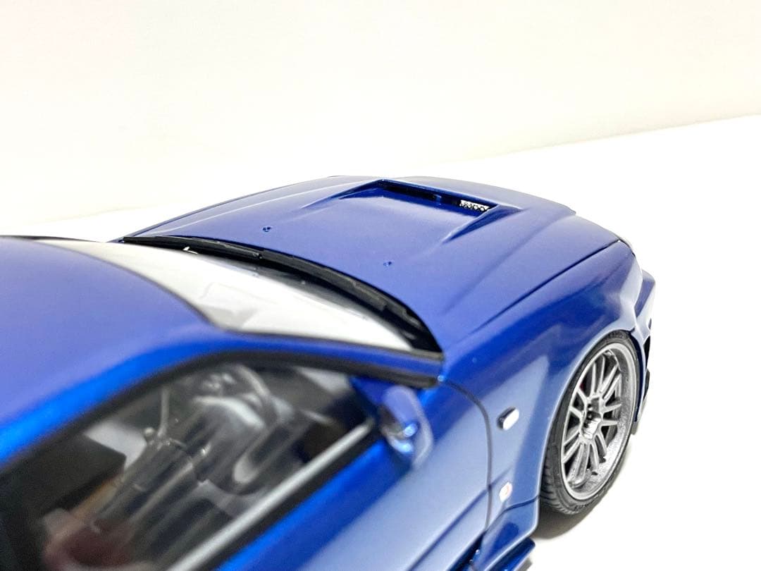 アオシマ1/24⬛︎R34ワイスピ4.2009◼️オコナー仕様レプリカ風⬛︎完成品 アオシマ1/24⬛︎R34ワイスピ4.2009◼️オコナー仕様レプリカ風⬛︎完成品