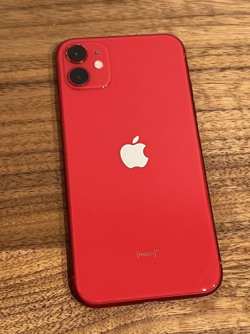 スマートフォン本体 iPhone11 (PRODUCT)RED 128GB