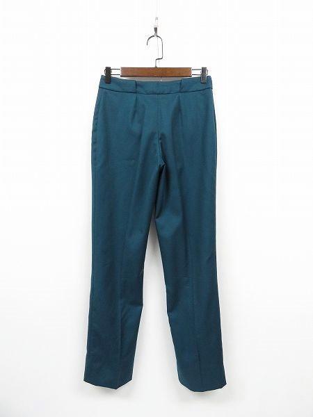 新品セール I169 美品 フランス製 GIVENCHY スラックス パンツ 36 青緑 J54Ab-m75525525958 爆買い