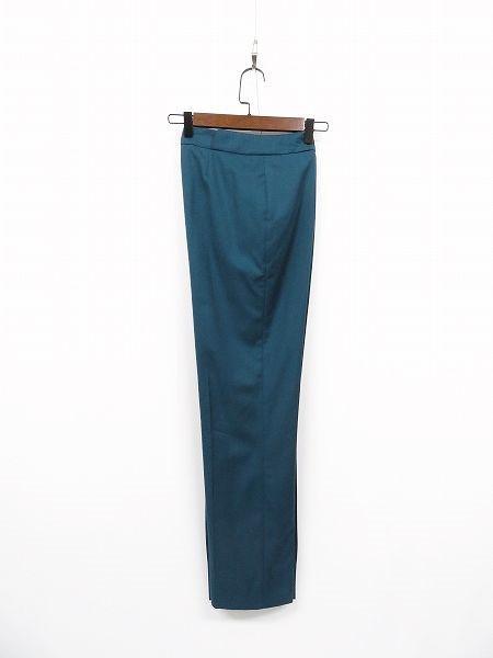 新品セール I169 美品 フランス製 GIVENCHY スラックス パンツ 36 青緑 J54Ab-m75525525958 爆買い
