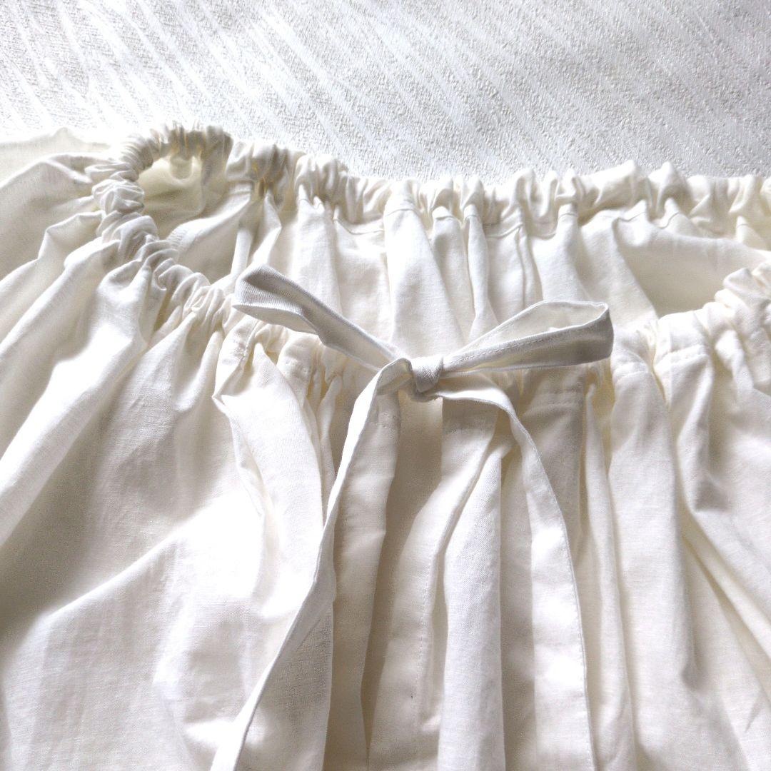 ETRE TOKYO - etre tokyo 麻のブラウス ETRE TOKYO - カフスカットオフキュプラシャツ - OFF WHITE