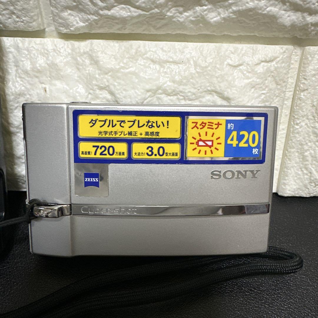 【美品】SONY Cyber-shot DSC-T30 シルバー 動作確認済 Amazon | ソニー SONY デジタルカメラ サイバーショット T30