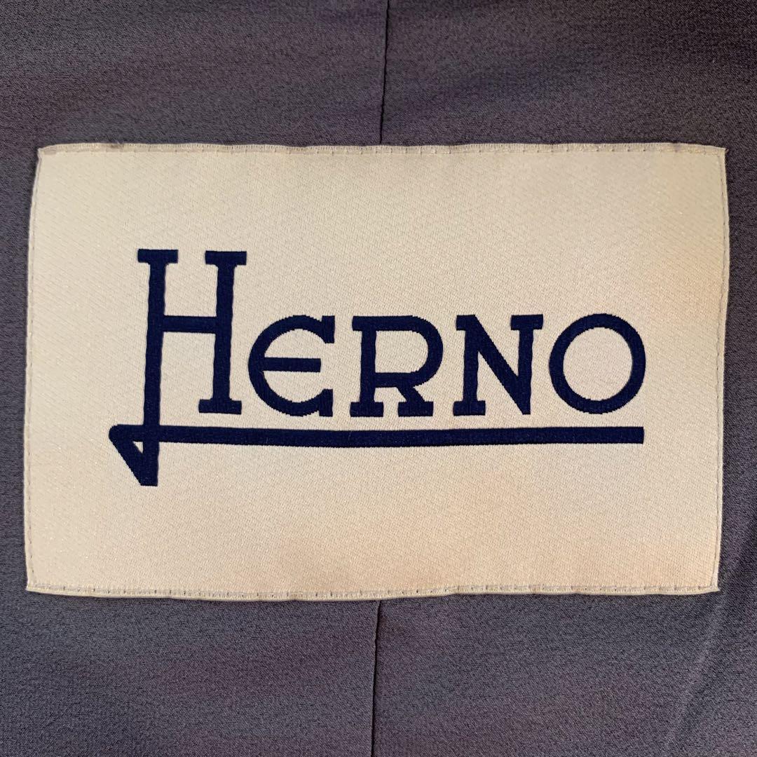 HERNO ヘルノ ポリエステル 中綿シングルコート