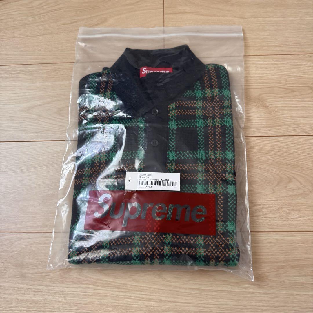 ⭐️極美品⭐️Supreme Plaid Knit シュプリーム ポロシャツ