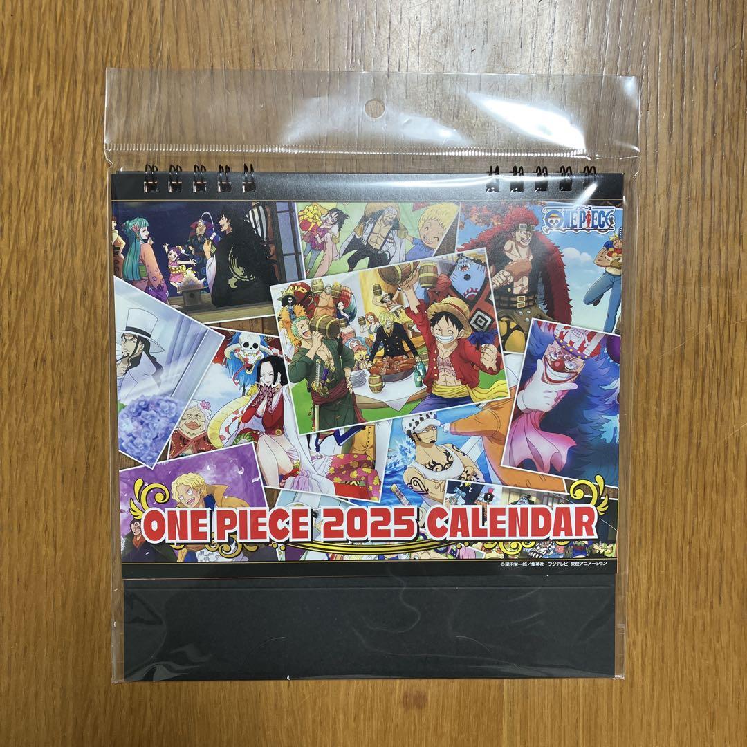 お値下げ新品・未開封ONE PIECE 2025 卓上カレンダー