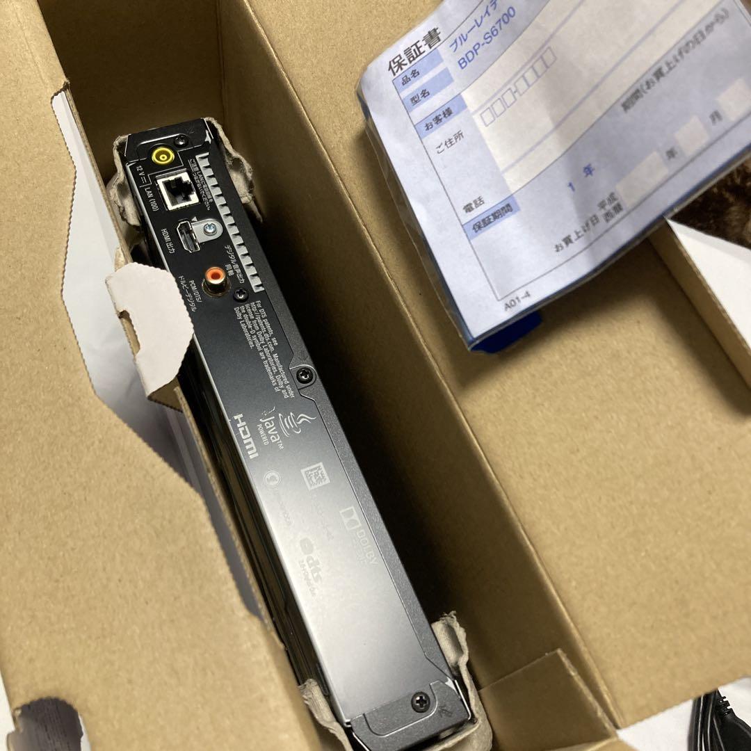 SONY ブルーレイディスクDVDプレイヤーBDP-S6700