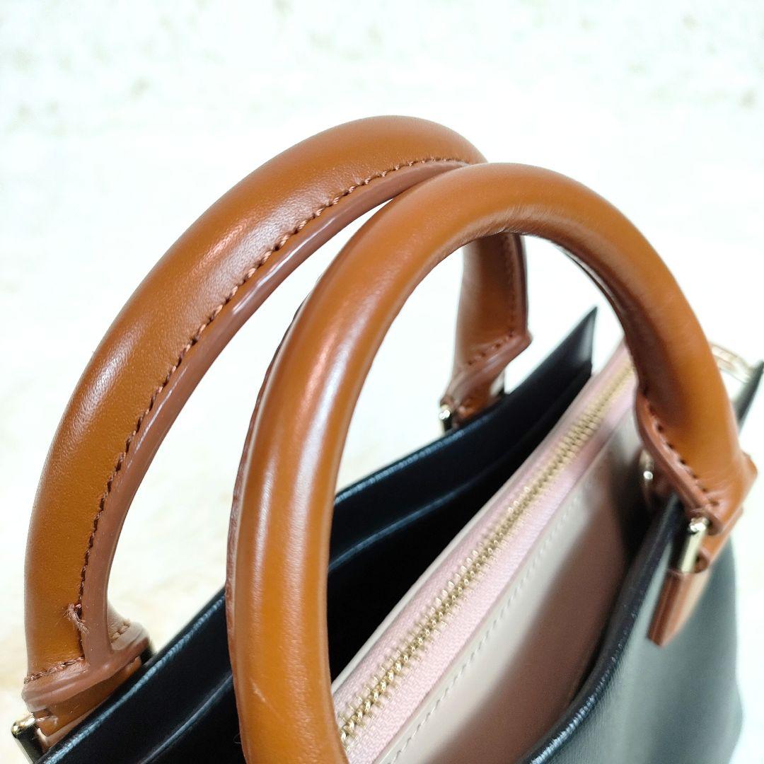 美品】ポールスミス 2way ショルダーバッグ 本革 カラーブロック