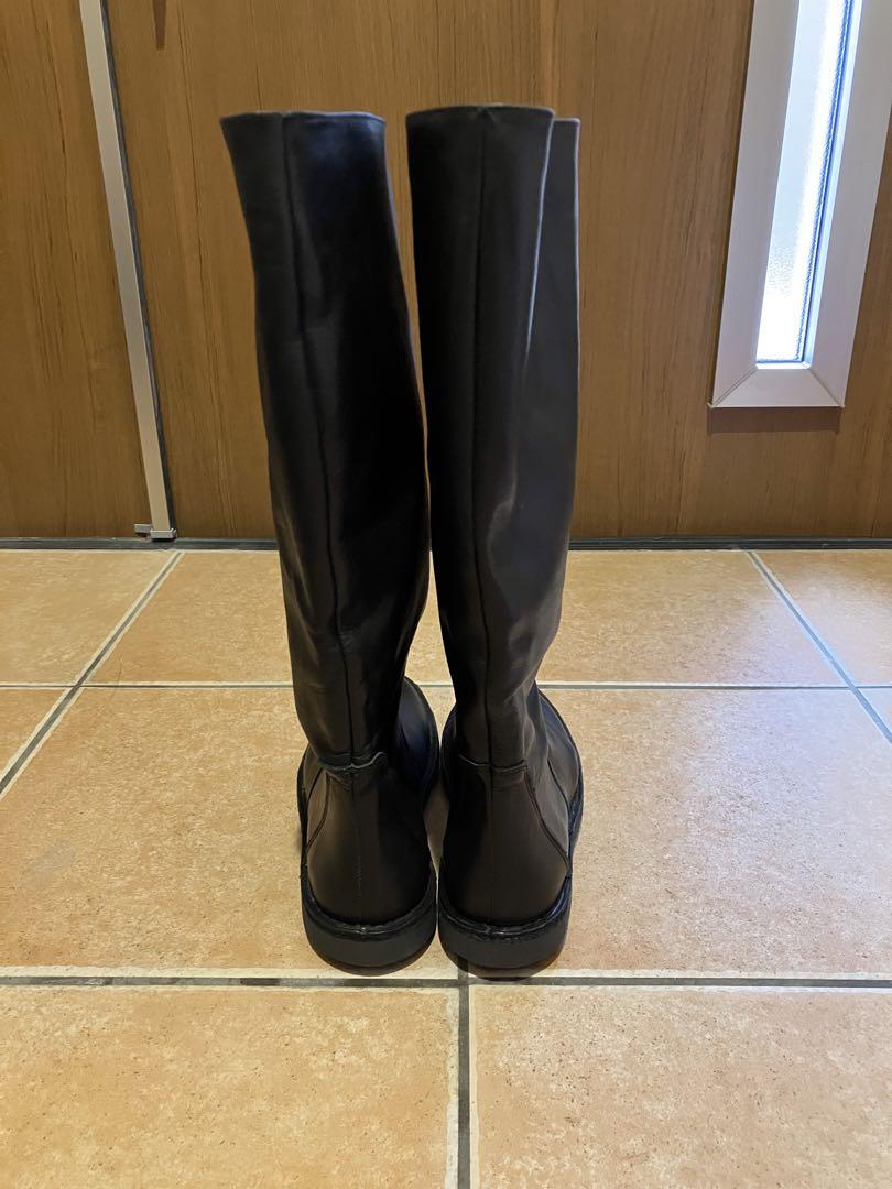 BEAMS レディース　ロングブーツ　23cm  ブラック