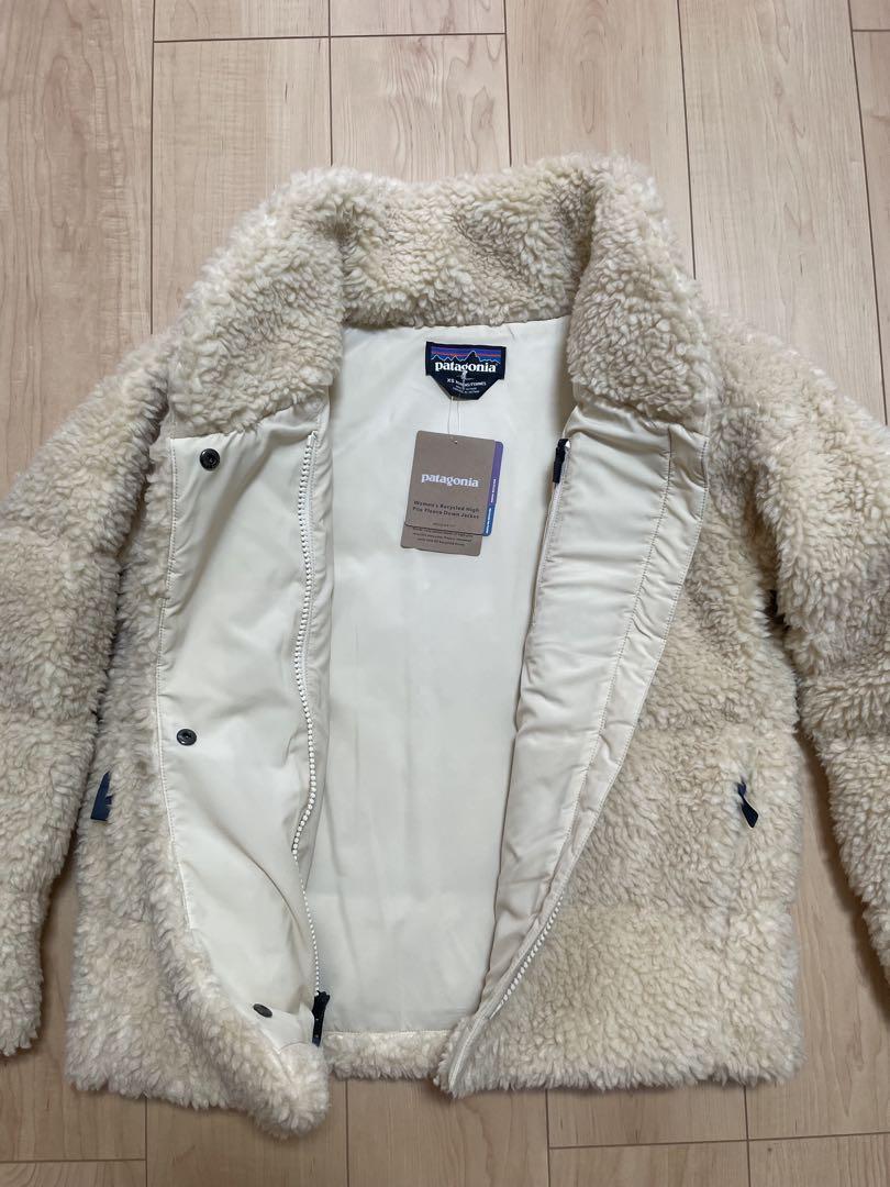 patagonia リサイクルハイパイルフリースダウンジャケット