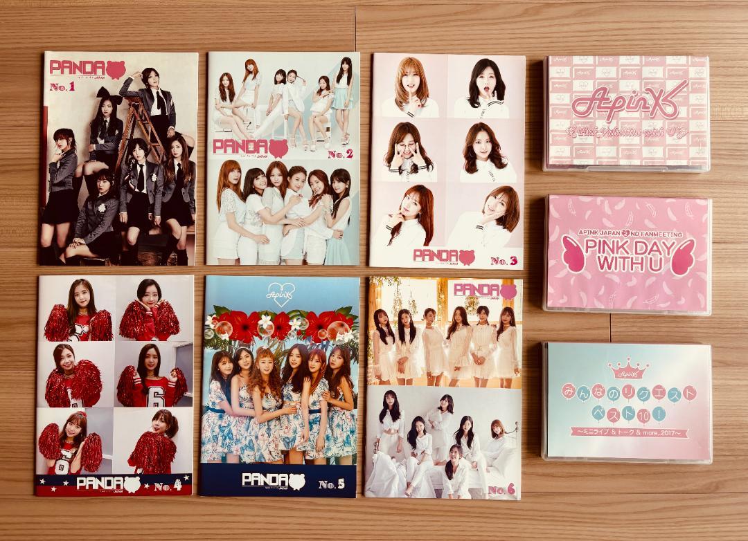 Apink　 JAPANファンクラブ会報5冊・DVD3種
