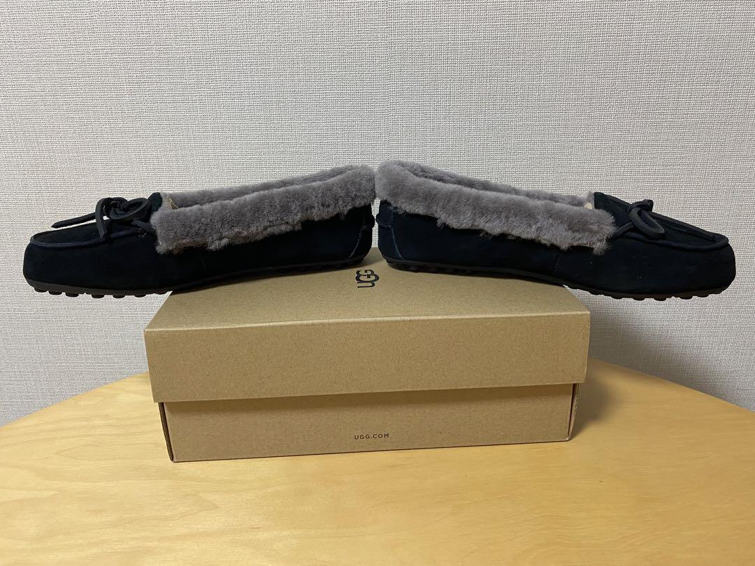 アグ　ソラーナ ローファー　ブラック　24cm