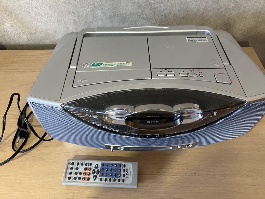 シャープ カセット/CD/MDプレーヤー SD-FX200-S - メルカリ