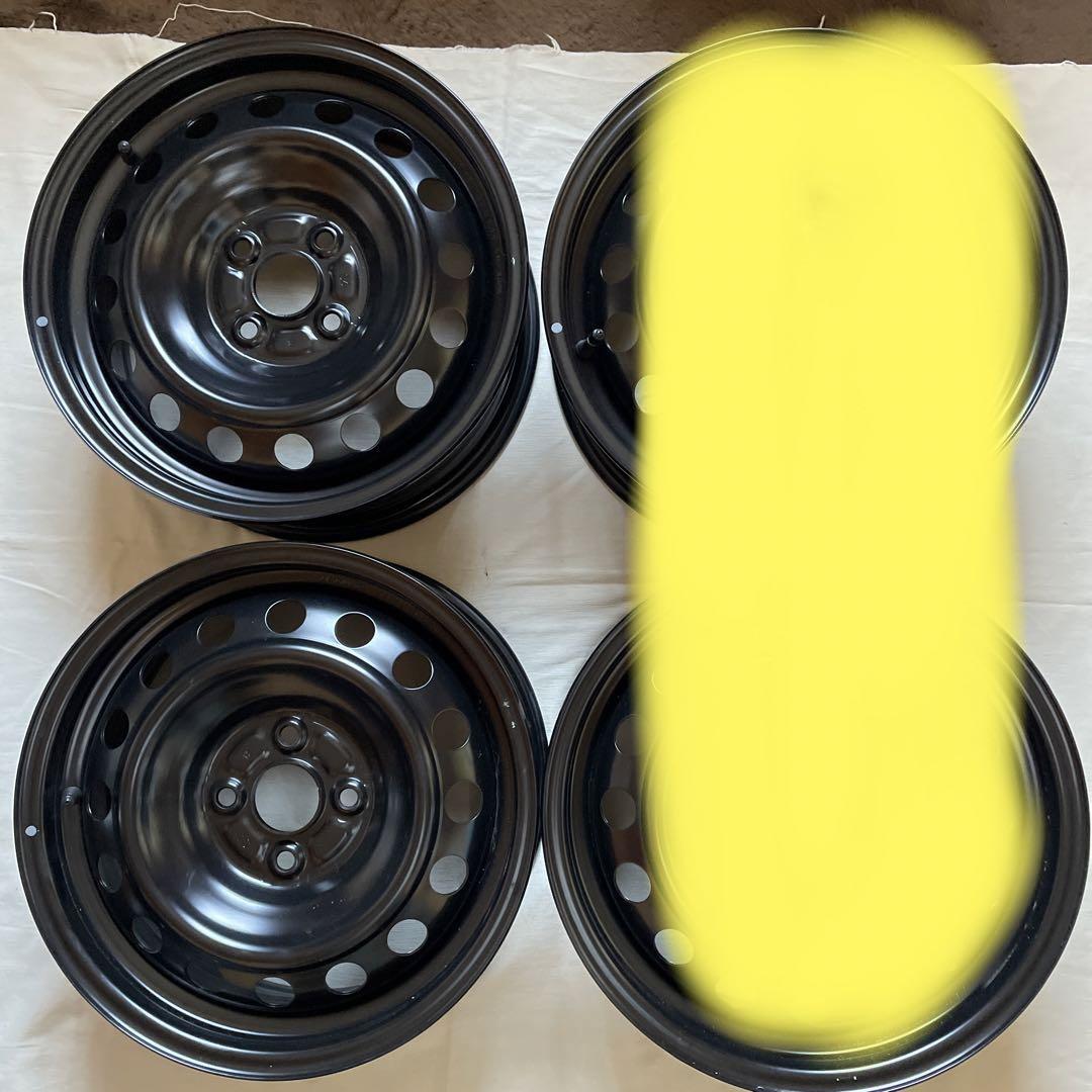 2点同時購入必須)トヨタ新型「アクア」新車取り外しスチールホイール2 2点同時購入必須)トヨタ新型「アクア」新車取り外しスチールホイール2