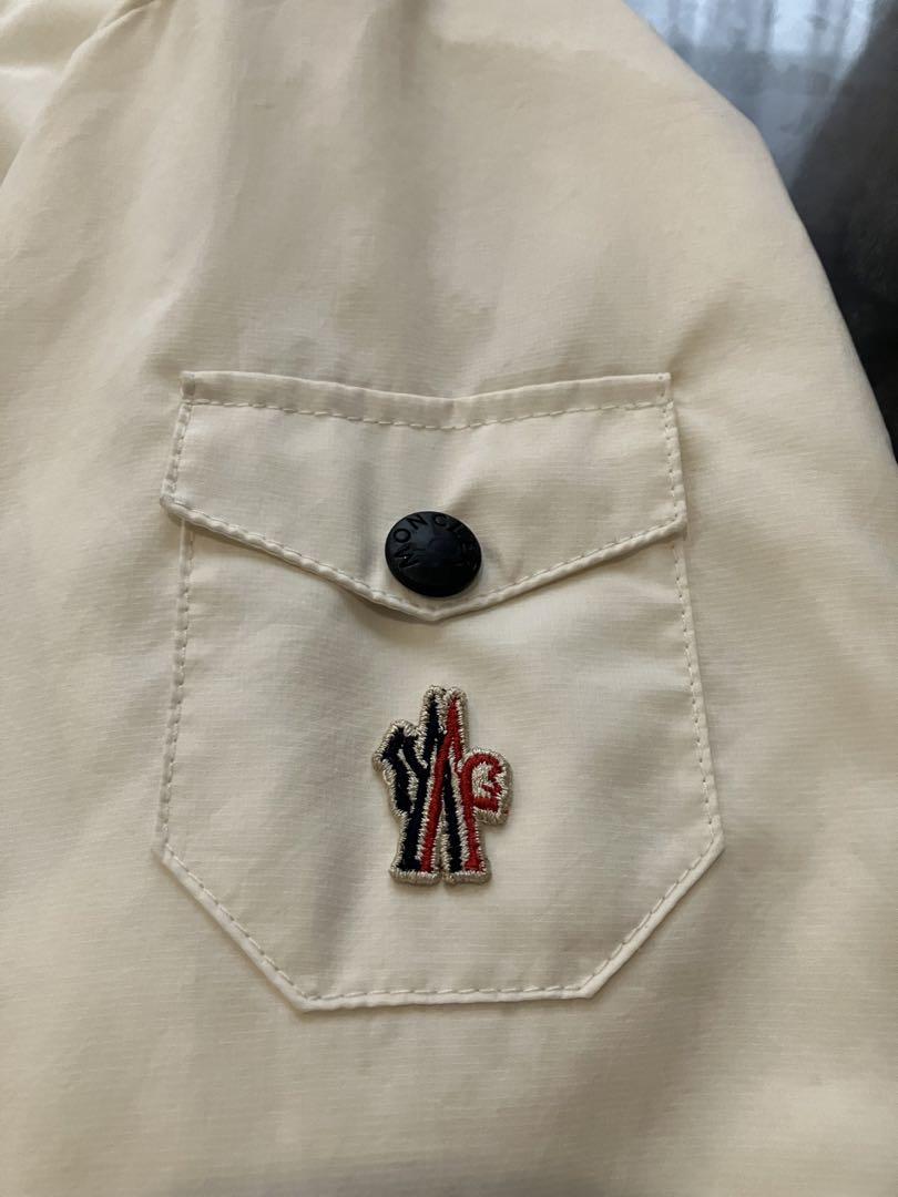 MONCLER フリル付き ジップアップジャケット