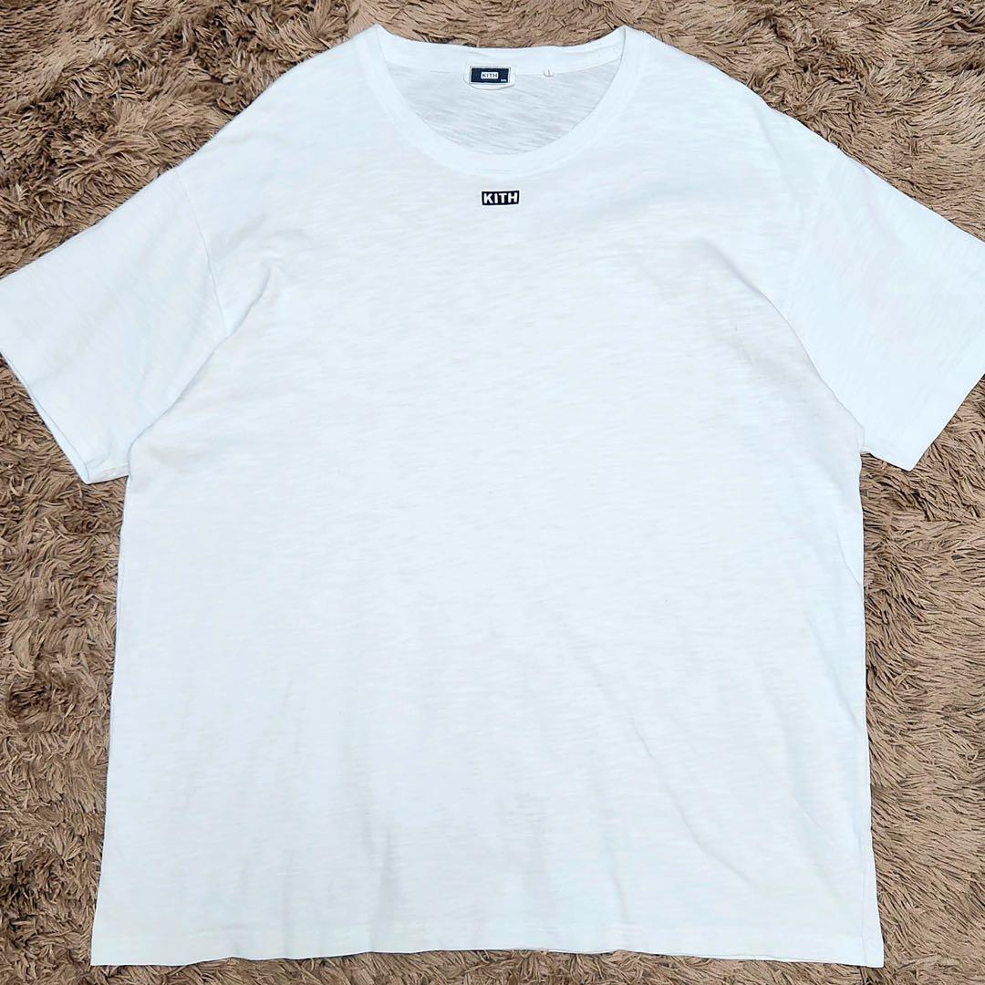 KITH キス ボックス ロゴ Tシャツ カットソー XXL