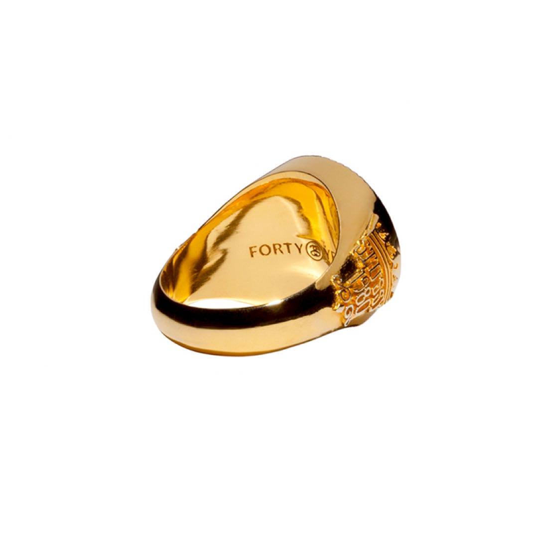 アクセサリー STUSSY 40TH ANNIVERSARY IST RING SIZE9
