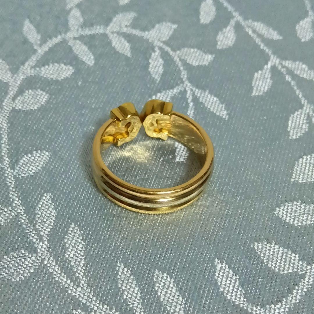 アクセサリー Cartier Double C Ring #51(JP11)