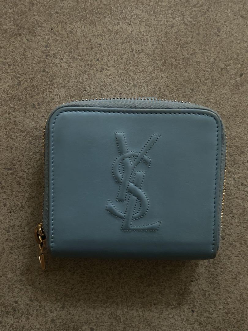 Yves Saint Laurent - 美品 イヴサンローラン 二つ折り財布 三角
