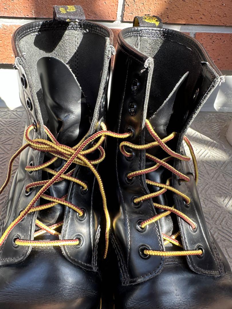Dr.Martens ドクターマーチン 8ホール ハイカットブーツ UK8 黒