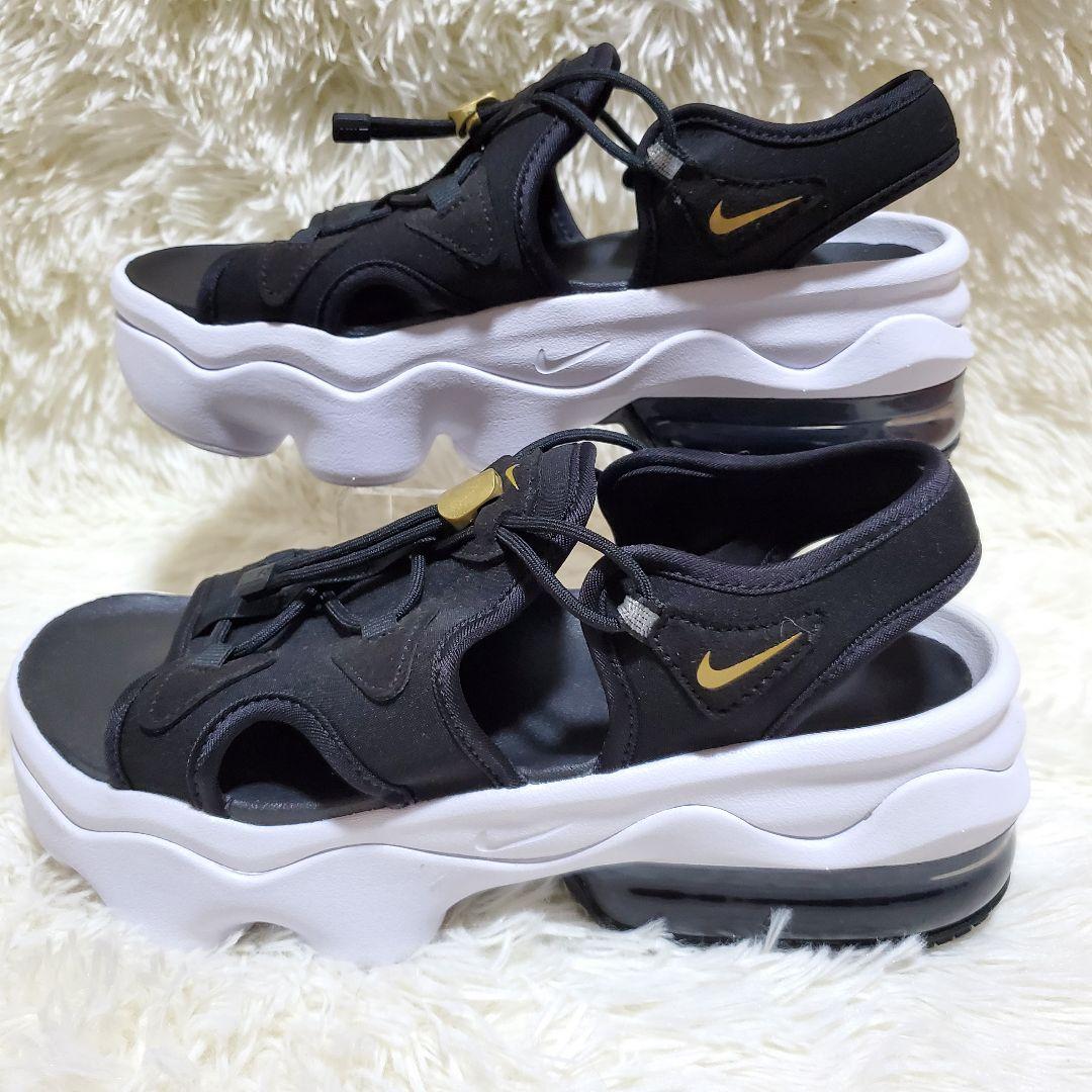 【美品】NIKE　ナイキ　ココサンダル　エアマックス　黒　ウィメンズ　25cm
