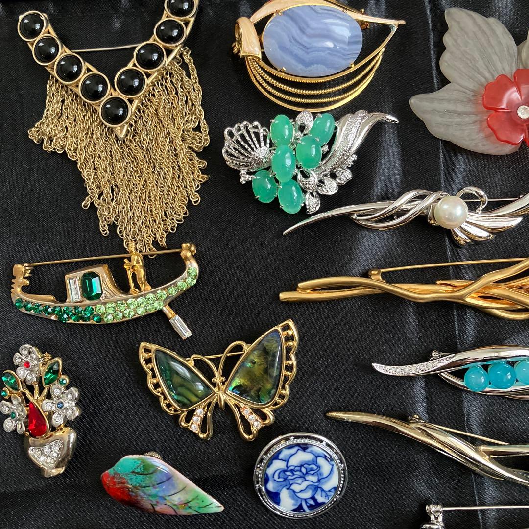 ブローチ まとめ売り レトロ ヴィンテージ バラ売り可