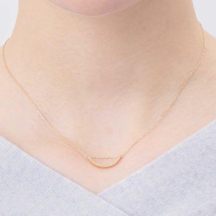 100%新品定番 Hirotaka ヒロタカ Bow ダイヤモンド ネックレス x0GuV-m75554483754 特価セール