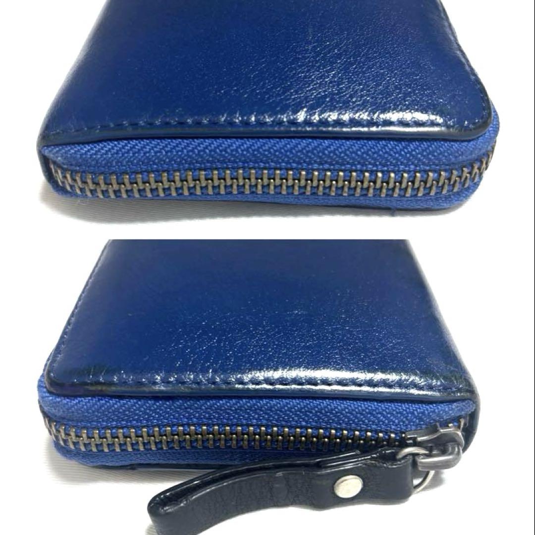✨美品✨極希少✨BURBERRY ◆フルレザー◆長財布◆ブルー