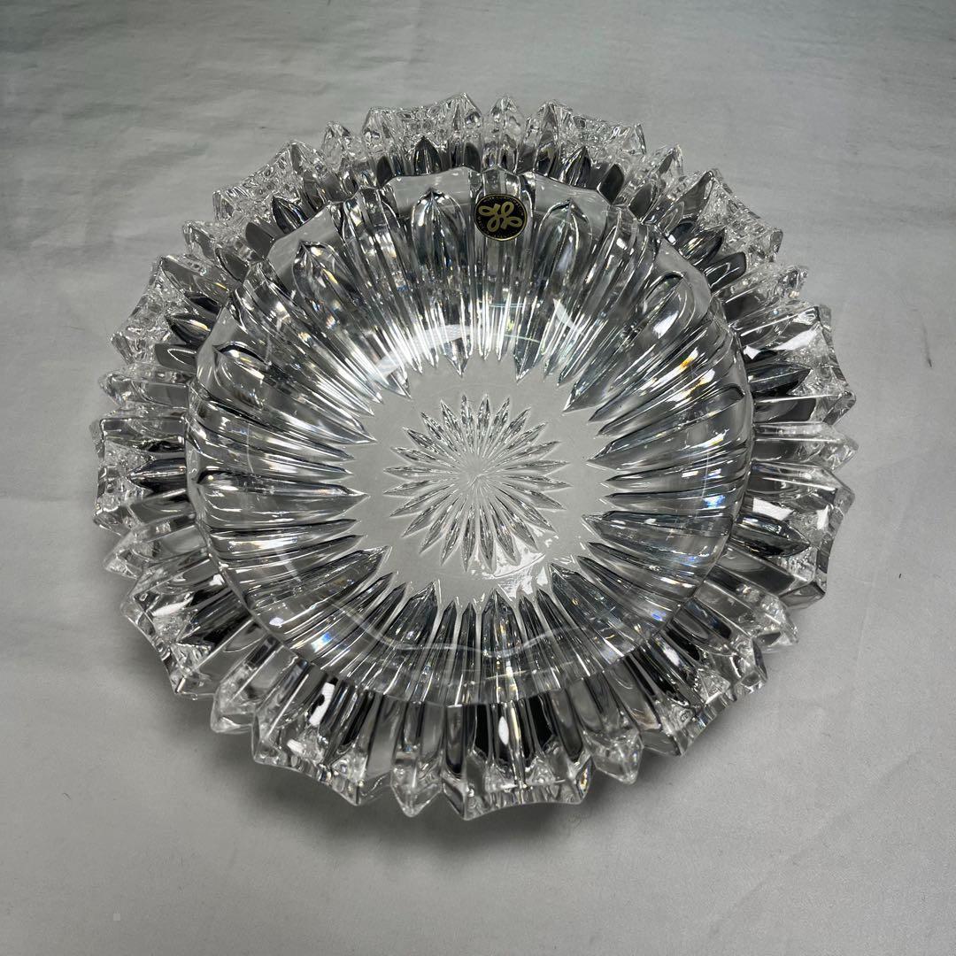 新品・未使用】保谷クリスタル 灰皿 クリスタル灰皿 アッシュ