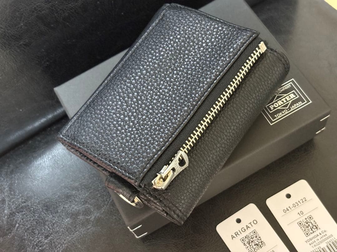 新品定価以下!】PORTER カームウォレット 041-03122 ブラック 新品定価以下!】PORTER カームウォレット 041-03122 ブラック