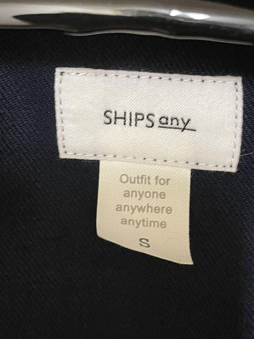 SHIPS any: ウールミックス フレンチ ワーク リラックス ブレザー S