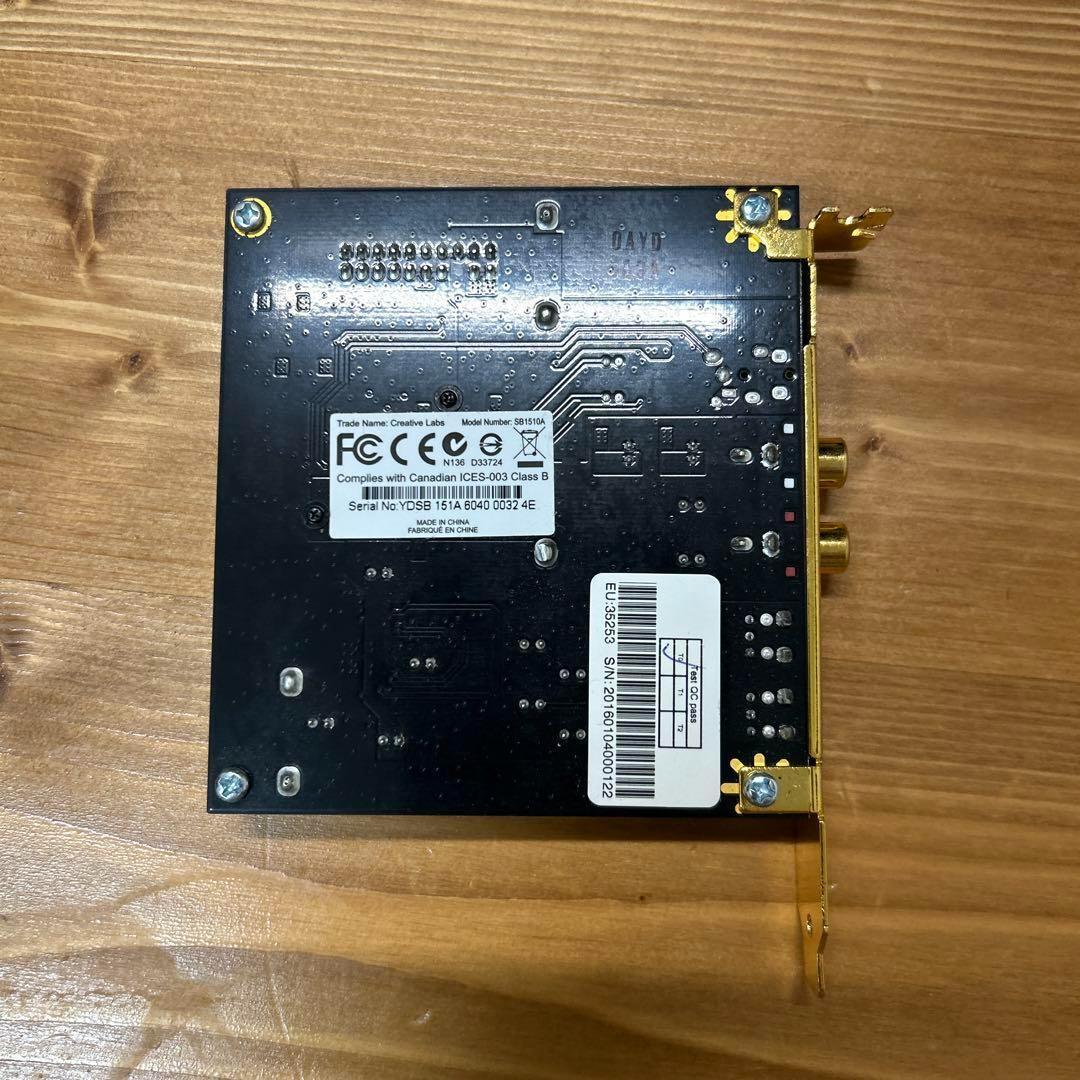 Creative ゲーミングサウンドカード Sound Blaster ZxR