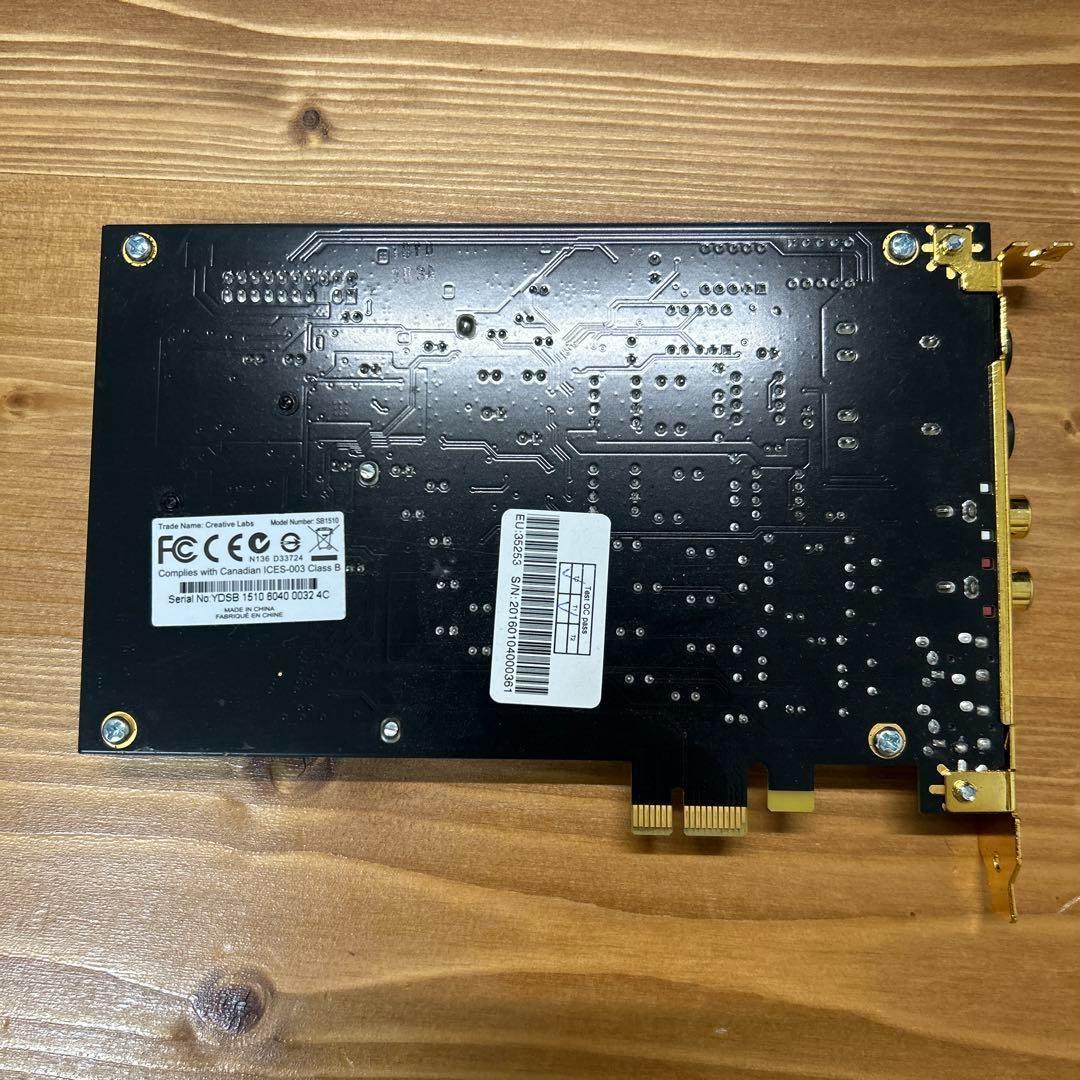 Creative ゲーミングサウンドカード Sound Blaster ZxR