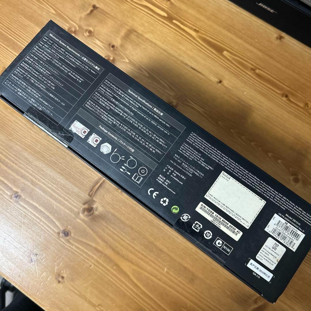 Creative ゲーミングサウンドカード Sound Blaster ZxR