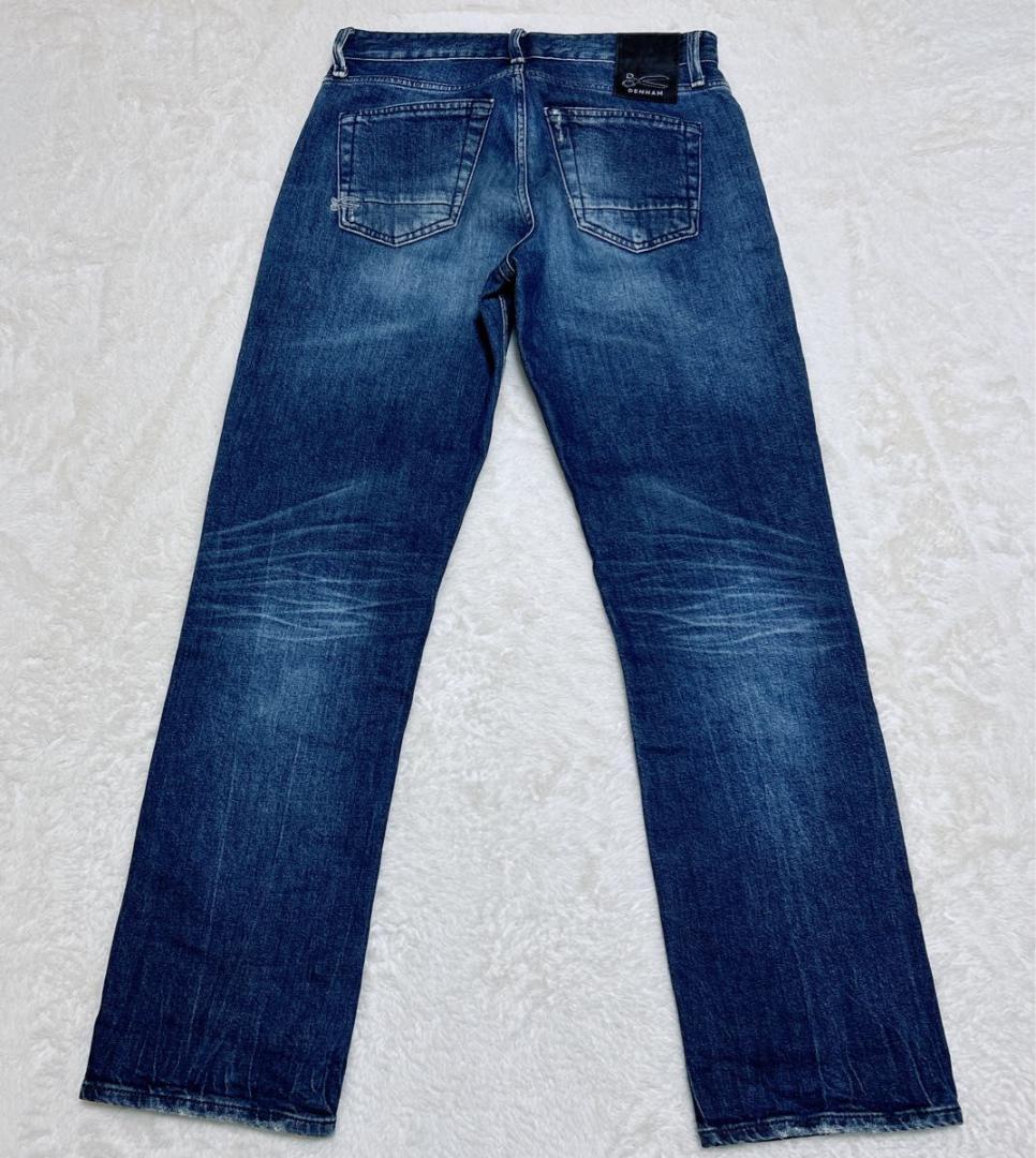 美品　DENHAM デンハム BLADE TZ ストレート デニム メンズ