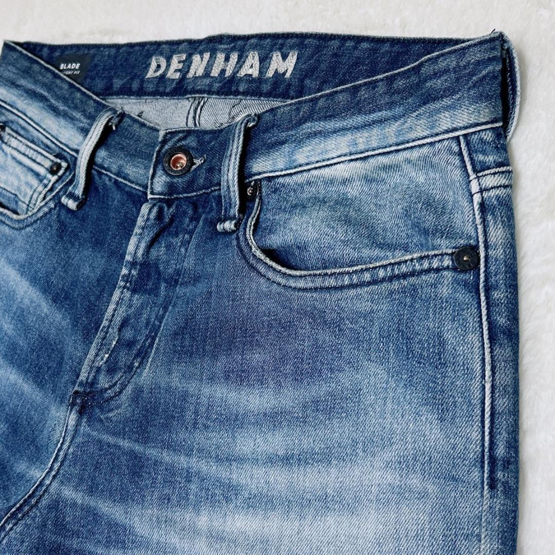 美品　DENHAM デンハム BLADE TZ ストレート デニム メンズ