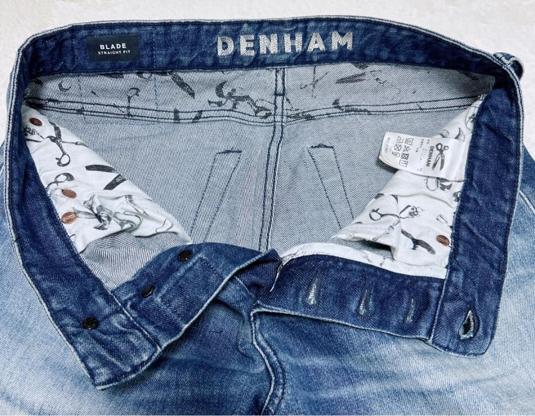 美品　DENHAM デンハム BLADE TZ ストレート デニム メンズ