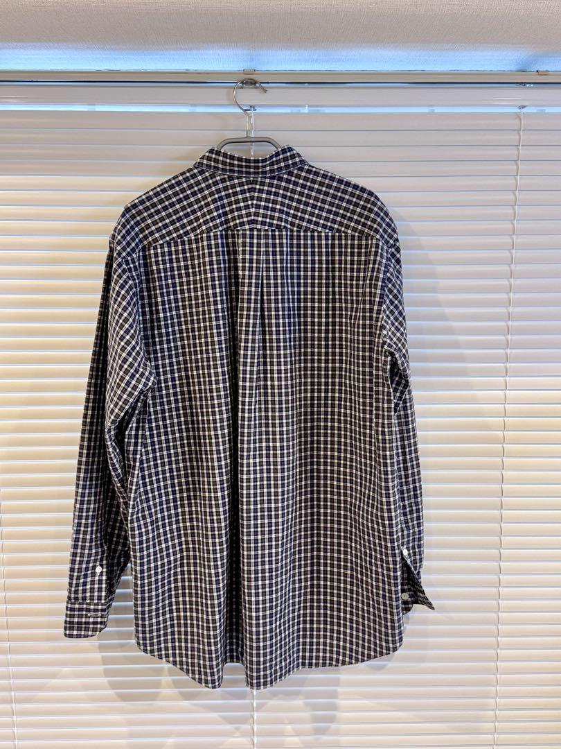 【美品】COMOLI タータンチェック コモリシャツ
