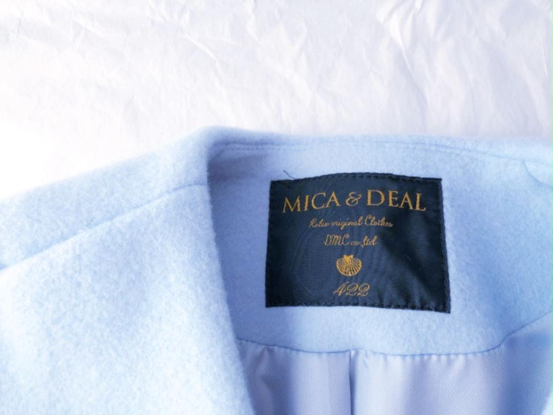 大特価定番 新品未使用 ノーカラーコート i8t3L-m75564915092 MICA&DEAL 日本製特価