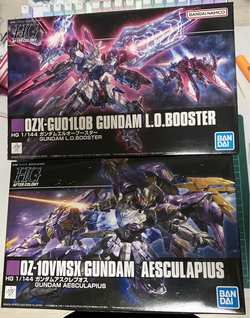 ガンプラ HG ガンダムダムエルオーブースター ガンダムアスクレプオス 模型・プラモデル