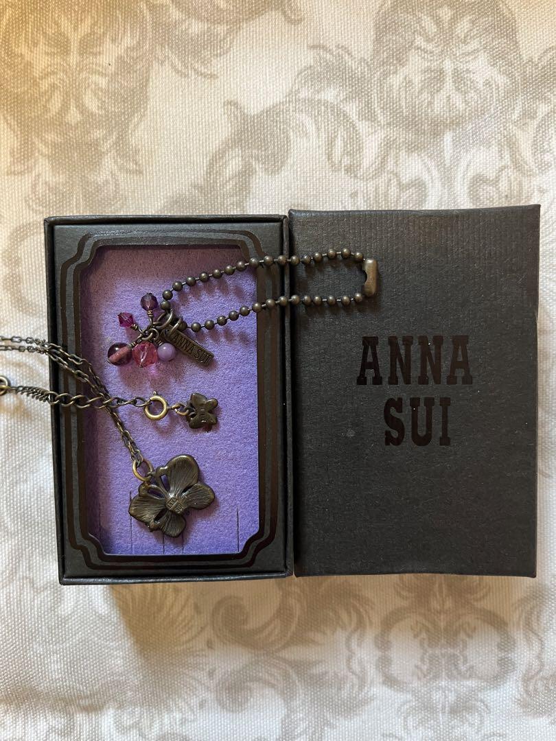 ANNA SUI/アナスイ ANA機内販売限定 バタフライ 蝶 ネックレス