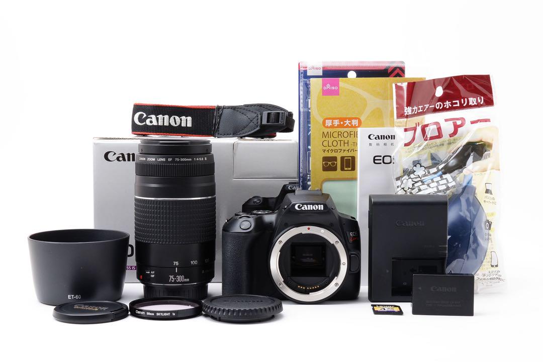 保証付き/一眼レフカメラCANON EOS Kiss X10望遠レンズセット