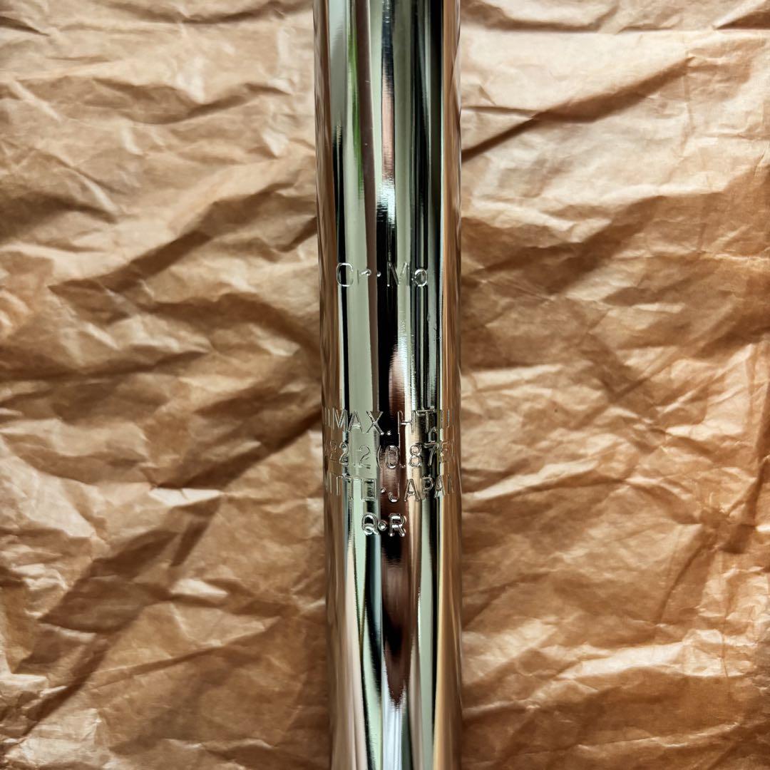 【未使用】NITTO シートポスト(レイドバック)とヤグラのセット BMX