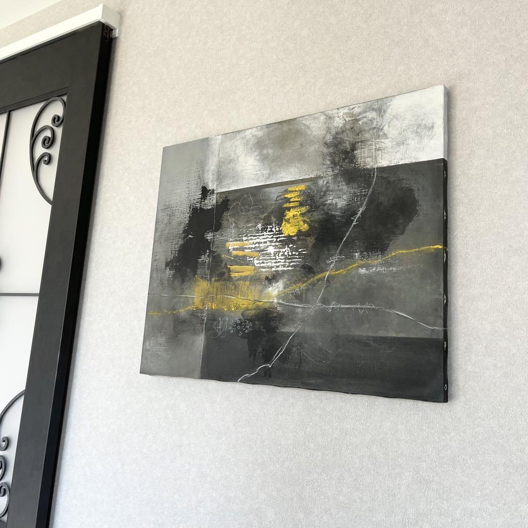 現代アート 65×53㎝ 大きめ モダン 絵画 原画 抽象画 アート